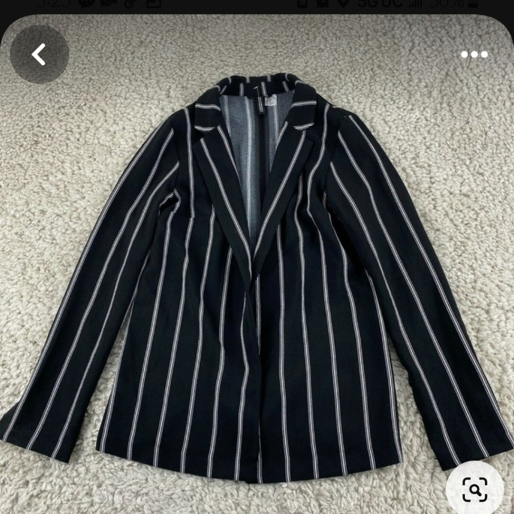 Nwot H&M crepe blazer